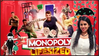 Worlds FIRST AND ONLY REAL LIFE MONOPOLY  MONOPOLY LIFESIZED in London 4D Monopoly experience [upl. by Nevil]