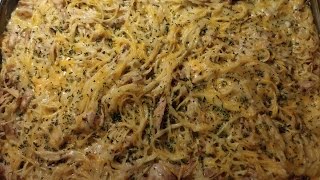 Easy Chicken Tetrazzini recipe  Daras kitchen [upl. by Annabal306]