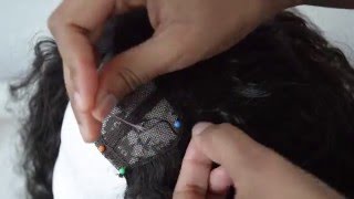 Pruik Maken  Flip Over Wig Tutorial [upl. by Ahsataj]