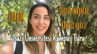 Gazi Üniversitesi Kampüs Turu ‼️ yks üniversite gaziüniversitesi [upl. by Enelyw]