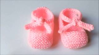 patucos o zapatitos para bebe tejidos [upl. by Helali]