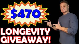 470 LONGEVITY GIVEAWAY [upl. by Anaitak]