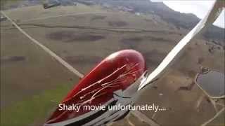 RV7A tufting test 2 with vortex generators [upl. by Harrod]