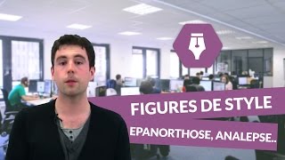 Français Lycée  Les figures de style  epanorthose analepse asyndète [upl. by Mayes]