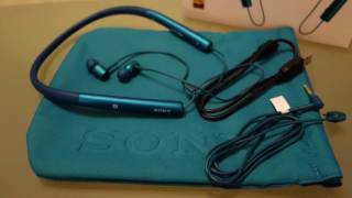 Sony Hear in Wireless MDREX750BT Headphone Review [upl. by Atiuqrahc]