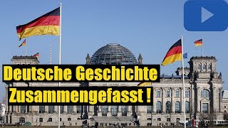 Die Geschichte Deutschlands zusammengefasst BrosTV [upl. by Aekin945]