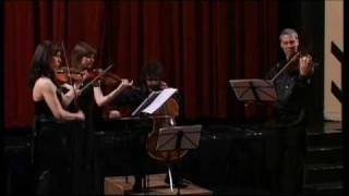 Škampa Quartet Haydn String Quartet in G Major Op 77No1 3rd Movement Menuet [upl. by Ecneret109]