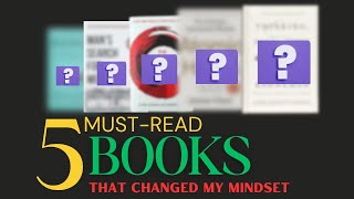 5 SelfImprovement Books that ACTUALLY WORKED for ME  TOP BOOKS [upl. by Ayram]