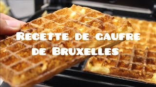 Gaufres de Bruxelles 🌞Idéal pour le goûter [upl. by Nniw]