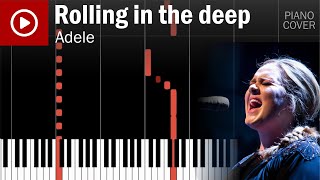 Rolling In The Deep  Adele  Piano Cover [upl. by Ahsinwad]