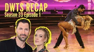 Dancing With The Stars Week 1 Recap LIVE  Maks and Peta [upl. by Eugilegna]