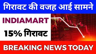 IndiaMart Share News Today  IndiaMart Share News  IndiaMart Share Latest News Today [upl. by Aimekahs]