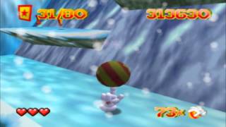 Gameplay Glover N64 Playthrough Prehistoric 1 [upl. by Ayanat]