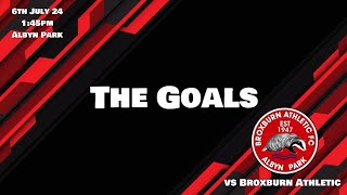 THE GOALS  Broxburn Athletic 16 Bonnyrigg Rose [upl. by Ibob]