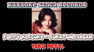 KARAOKE SANCA RECORDS  SURAT UNDANGAN VERSI METAL [upl. by Mallin]