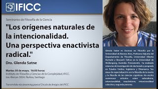 Los orígenes naturales de la intencionalidad Una perspectiva enactivista radical  Glenda Satne [upl. by Raamal]