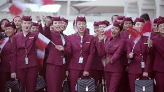 How We Welcome Our New Cabin Crew  Qatar Airways [upl. by Malik]