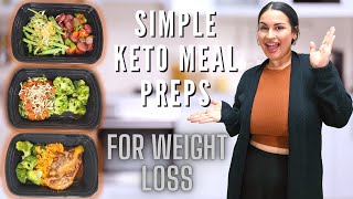 Keto Meal Prep Options For Weight Loss  Simple amp Quick [upl. by Ilime22]