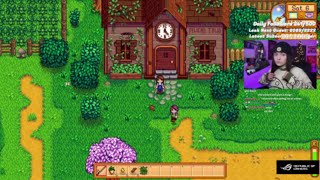 Aimsey Vods  MY GIRLFRIEND TEACHES ME STARDEW VALLEY w Guqqie 2182023 [upl. by Teahan]