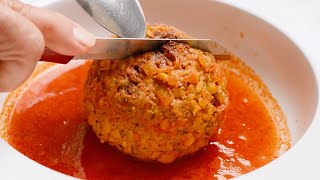 Koofteh recipe meatballs  Persian food recipe [upl. by Oramug746]