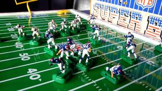 NFL Super Bowl 1986 Electric Football Game [upl. by Aihtiekal511]