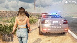 GTA 6 Alpha Graphics  4k Raw Gameplay Footage Maxed Out on RTX 4090 GTA 5 PC Mods [upl. by Rina209]