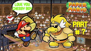 🔴PAPER MARIO THOUSAND YEAR DOORGameplay Walkthrough Part 7  Chapter 3 Glitzville Pit amp Rawk Hawk [upl. by Adnalahs109]