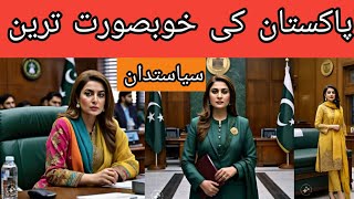 Pakistans Beautiful Female Politicians [upl. by Ayerhs]