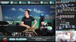 The8BitDrummer  DECO27  Dilemma Nanashi Mumei cover [upl. by Naillimxam]