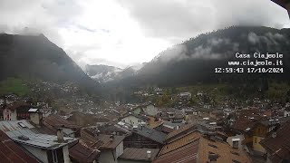 Timelapse 17102024  Webcam Casa Ciajeole  Moena Val di Fassa Dolomiti [upl. by Middendorf]