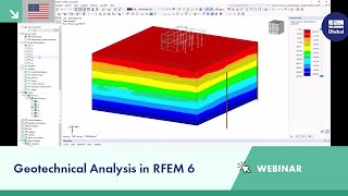 Webinar  Geotechnical Analysis in RFEM 6 [upl. by Deenya]