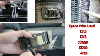 Refurbish And Repair For Epson Printhead Xp600 DX5 DX7 I3200 4720 [upl. by Andromede334]