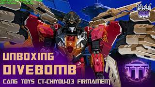 Unboxing Cang Toys CTCHIYOU03 Firmament Divebomb [upl. by Val]