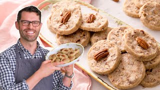 Pecan Sandies Recipe  The Most Delicious Cookies [upl. by Annaet]