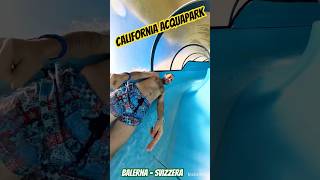 California acquapark  Balerna  Svizzera idrotubi swing fun slide [upl. by Ethben]