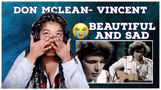 SOO SAD  Don McLean  Vincent REACTION [upl. by Azitram]