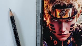 Cách vẽ Naruto theo AI  Drawing anime [upl. by Enilekaj]