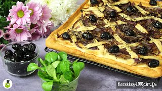 🧅 Pissaladière aux oignons anchois amp olives [upl. by Nylaras]