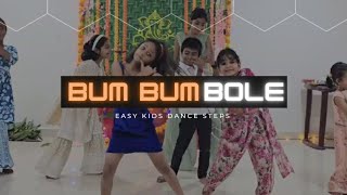 Bum Bum Bole  Kids dance  Best dance for kids  Taare Zameen par [upl. by Draper]