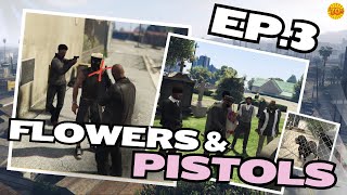 Ep3 Bleeders quotFlowers amp Pistolsquot 1970s GTA V RP  Lerouso Film [upl. by Arved292]