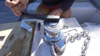 SV Parlay  testing and calibrating a Maxwell windlass [upl. by Atiana428]