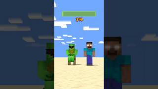 Mikey vs Jet Herobrine Power Up Inspired by MrBeast minecraft minecraftshorts herobrine [upl. by Nealson]