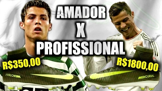 MERCURIAL CR7 PROFISSIONAL vs AMADOR  BATALHA DE CHUTEIRAS [upl. by Kirschner215]