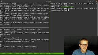 Building a simple password manager using Wailsapp and Golang Part 3  Twitch stream [upl. by Kingsley]