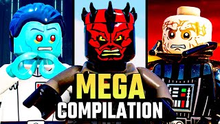 THE LEGO STAR WARS MEGA COMPILATION [upl. by Sandler]