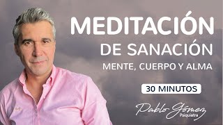 Meditación guiada de sanación  Pablo Gómez psiquiatra [upl. by Gnirps208]