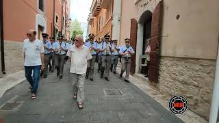 Marcia Fanfaroni Banda di Ailano 6824 S Donato VC processione S Donato [upl. by Airom]