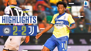 Udinese 22 Juventus  Dybala amp Cuadrado score in opening day draw  Serie A Highlights [upl. by Tatman]