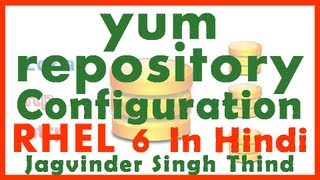 ✅ how to create our own yum repository or yum Server Configuration in RHEL 6 in Hindi [upl. by Firmin]