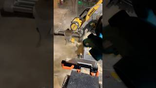 correct method for cleaning a DeWalt saw [upl. by Serle344]